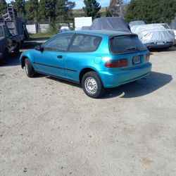 Rare Virgin Honda Civic Dx Hatchback Eg