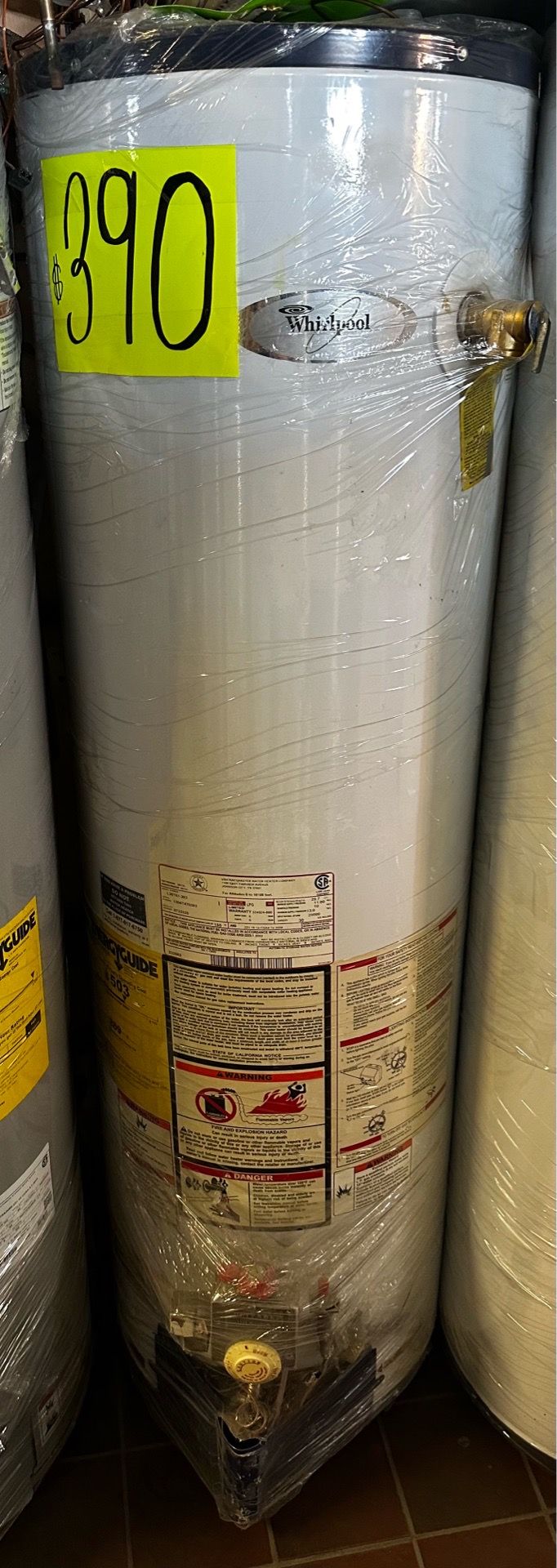 Whirlpool water heater 30 gl