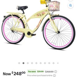 Bicycle Girl Or Ladies 
