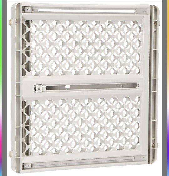 GATE FOR PETS OR BABY - GRAY - NEW 