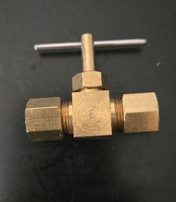 Brass Needle Valve with T-Handle