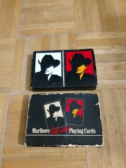 Marlboro Wild West Playing Cards