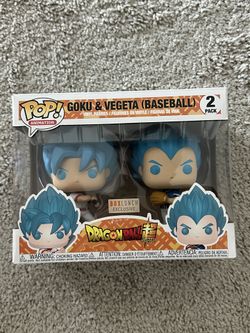 Funko Pop Goku and Vegeta Baseball