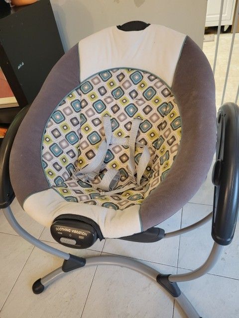 Greco Glider Baby Swing