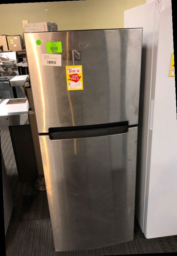 Brand New Whirlpool Stainless Steel Top Freezer Refrigerator X0 DV