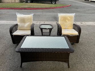 outdoor swivel glinder rocker chair 3 piece
