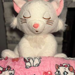 Marie Plush blanket included