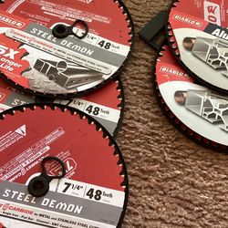 Diablos Aluminum And Steel Blades 
