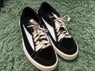 Rick Owens Low Top Sneakers Black & White