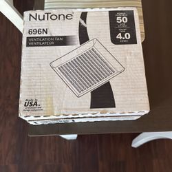 Nutone, Ventilation Fan - New For Restroom 