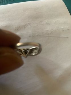 Real silver ladies ring