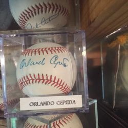 Orlando cepeda signed baseball