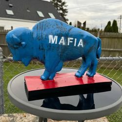 Bill’s Mafia Buffalo Statue