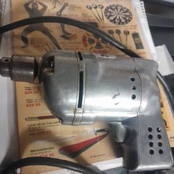 Vintage BLACK And Decker Drill