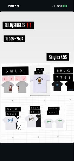 BAPE BULK