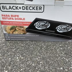 Black And Decker Double Buffet Range 