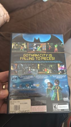 PLAYSTATION 2 PS2 LEGO BATMAN THE VIDEOGAME COMPLETE GAME WITH MANUAL