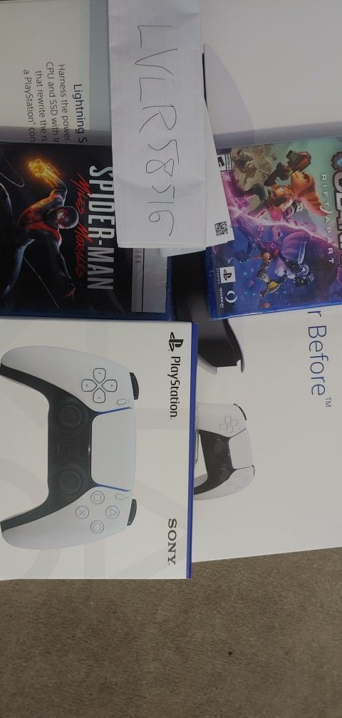 BRAND NEW PlayStation 5 Ratchet and Clank, Spider-Man: Miles Morales System Bundle. Never opened or used.