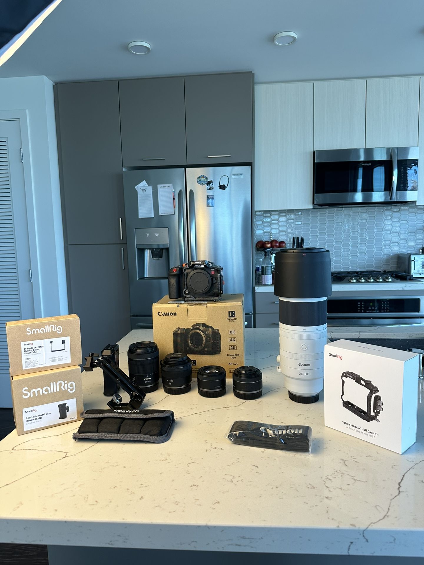 Mint Condition R5C Setup Comes With Lenses And Accessories