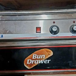 Hot Dog/Sausage Grill And Bun Warmer