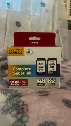 Canon PG-275 CL-276 Ink Cartridge Value Pack