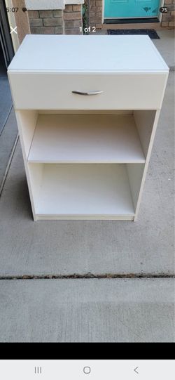 White cabinet