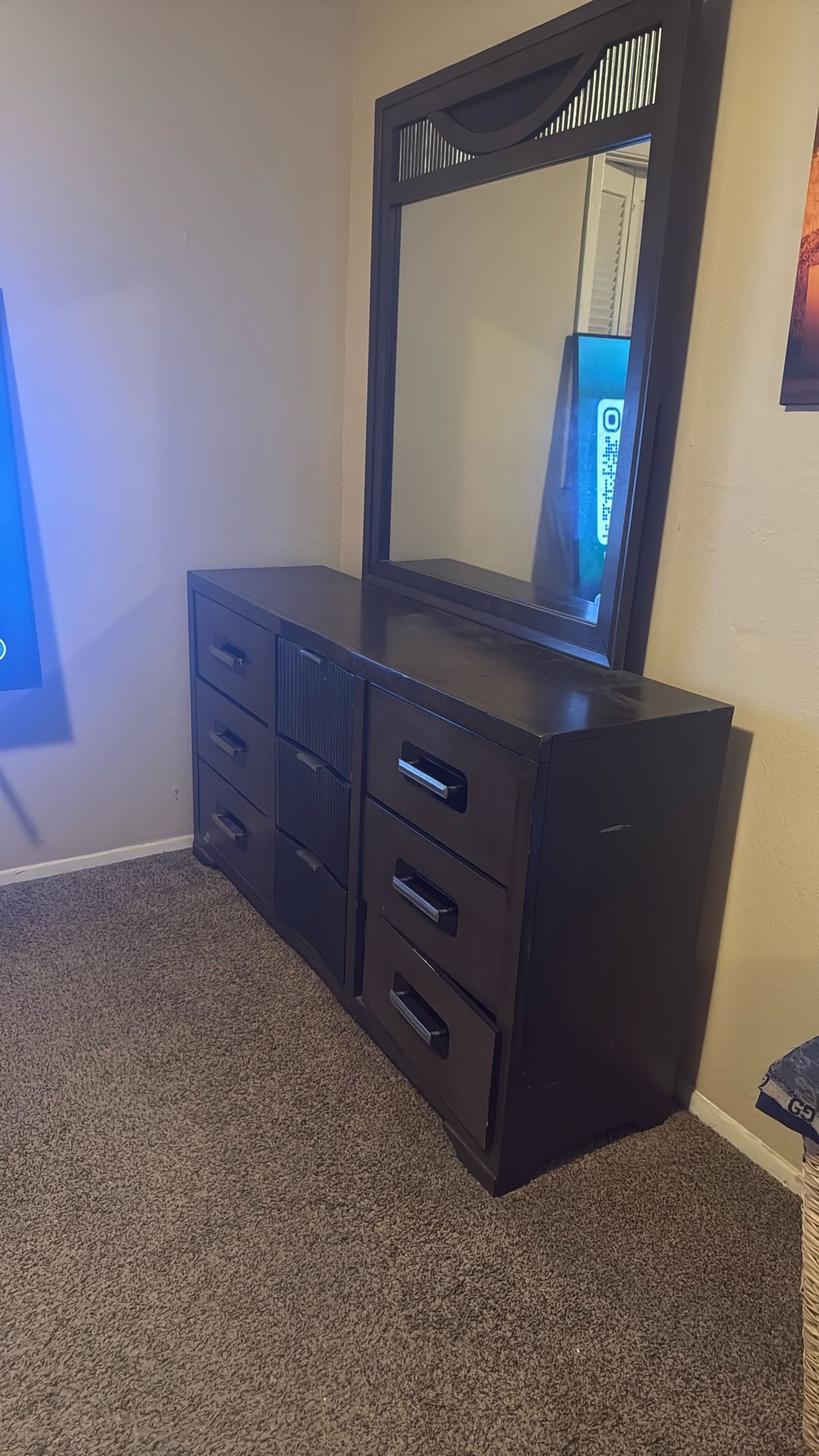Dresser And drawers Mirror