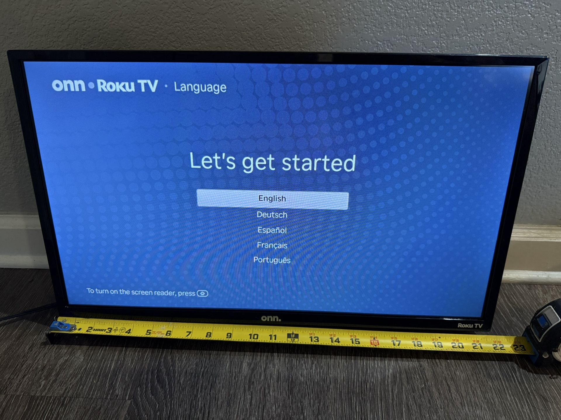 24” ONN Roku Tv