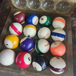 Budweiser Pool Table Balls 