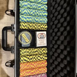 Premium 11.5gram Poker Chip Set with Aluminum Carry Case – Complete Set