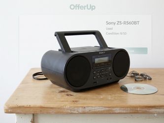 Sony ZS-RS60BT Portable Boombox