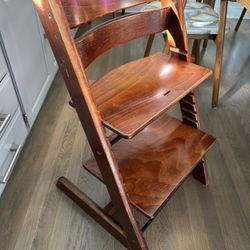 Stokke High Chair In Walnut