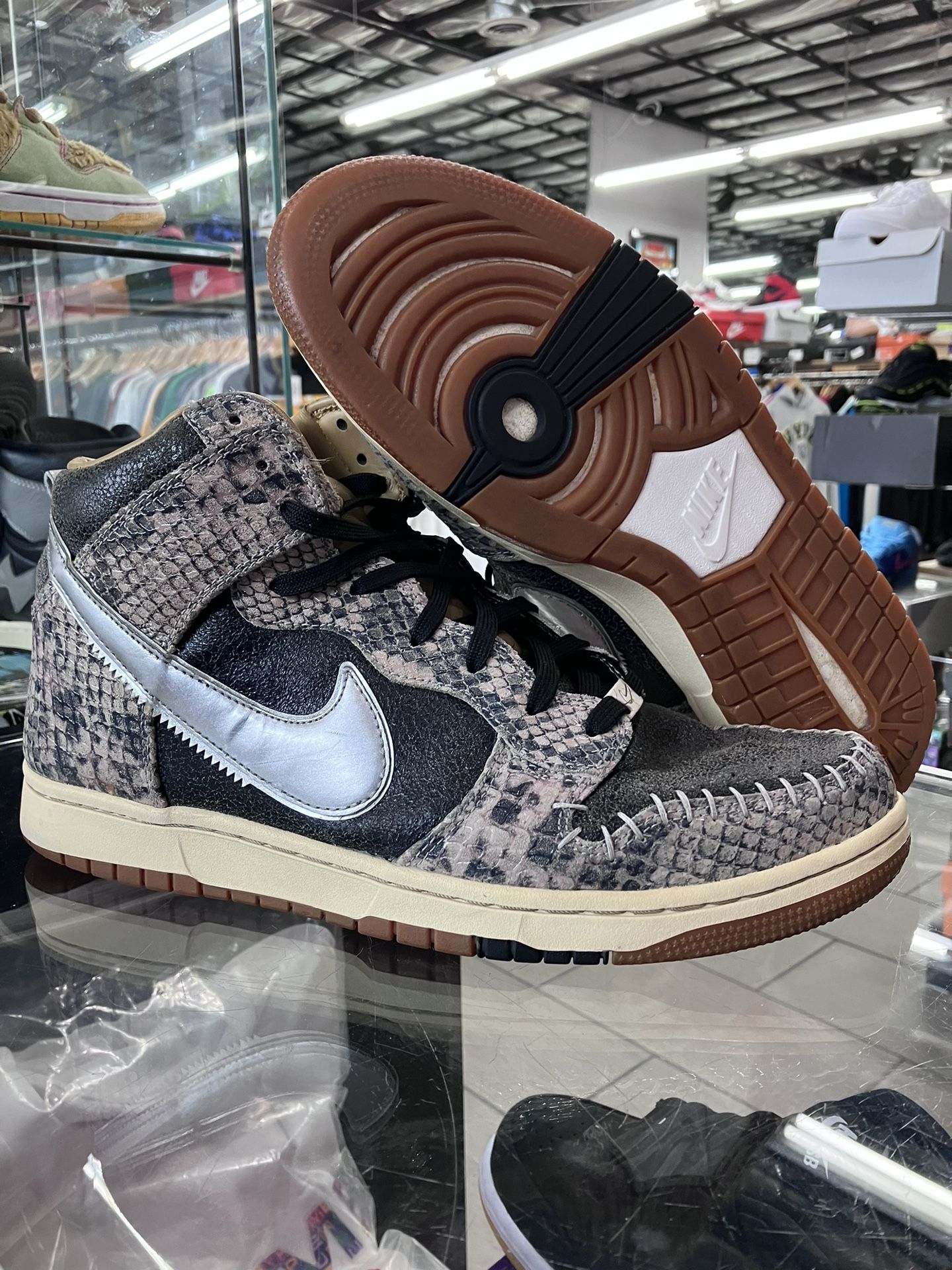 Nike Dunk High CMFT PRM QS Snake Skin for Sale in Culver City, CA 
