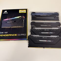 32GB Corsair Vengeance RGB Pro DDR4-3200 (4x8GB) - C16 RAM Kit (CMW16GX4M2C3200C16)