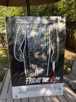Friday the 13th 1980 Movie Poster Scorpio Posters 24x35