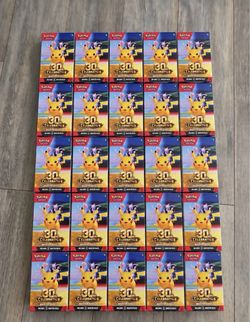 Pokemon 30th Celebration booster bundles