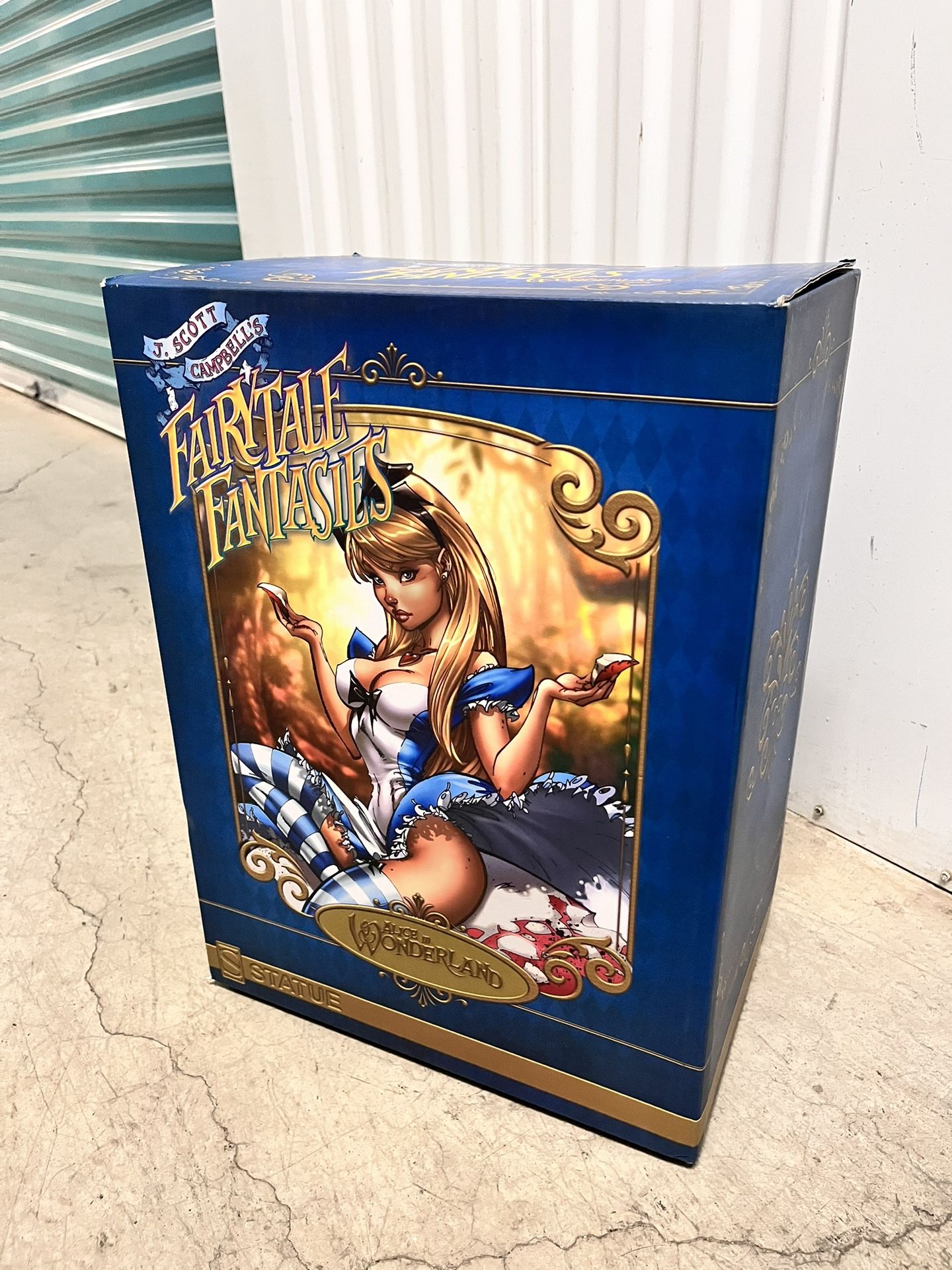 J Scott Campbell Fairytale Fantasies Alice Statue