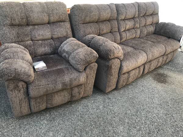 Brand New Ashley Couch and Recliner