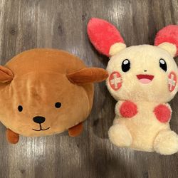 Plushie Pokemon From Round 1 Japan $10 Each