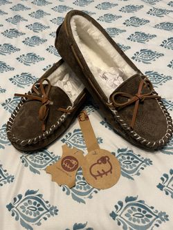 Lamo Lady's Britain Moc Ii Women's Slippers Chocolate - 9 Medium