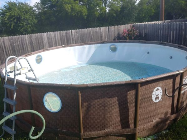 22' Coleman Above Ground Pool for Sale in Denton, TX - OfferUp