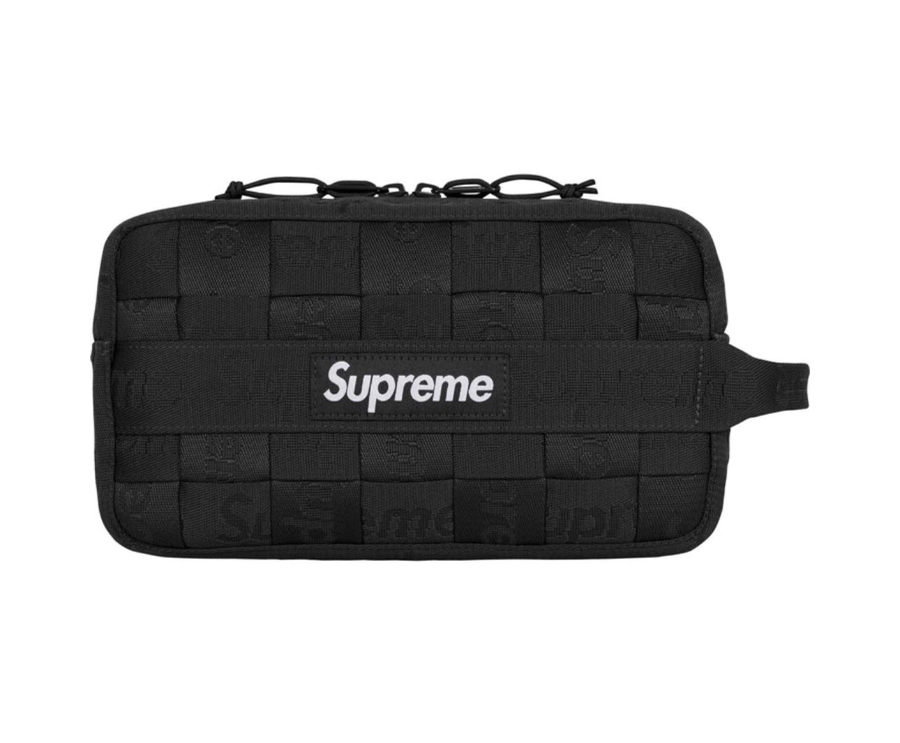 Supreme Handbag Woven Black 