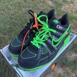 Nike Off White Rubber Dunk Green Strike Sz10