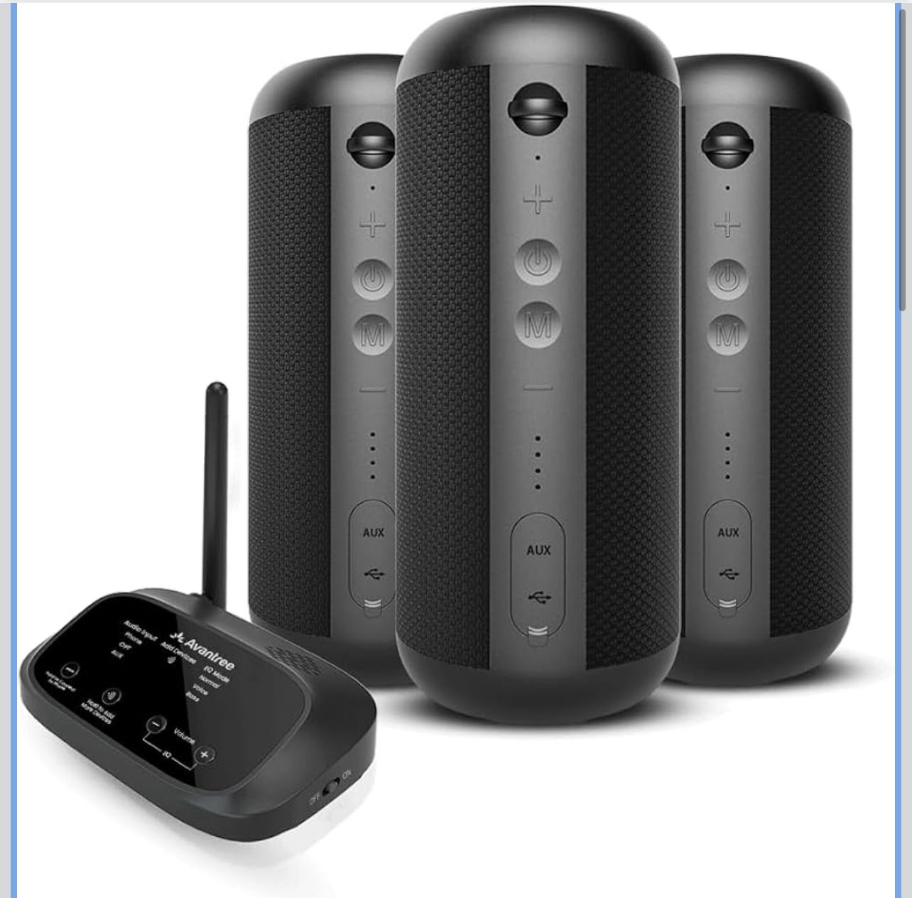 Avantree Harmony 2 Bluetooth Speakers