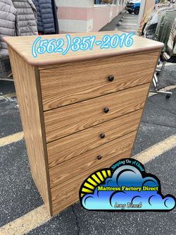 Five drawer oak chest dresser new mueble cajonera