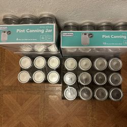 Canning Jars, Pint Size