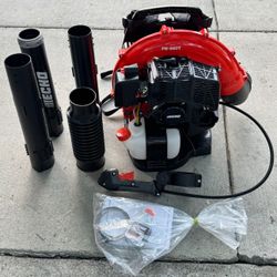 ECHO 216 MPH 517 CEM 58.2cc Gas 2-Stroke Cycle Backpack Leaf Blower with Tube Throttle 