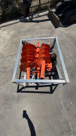Skid steer Auger