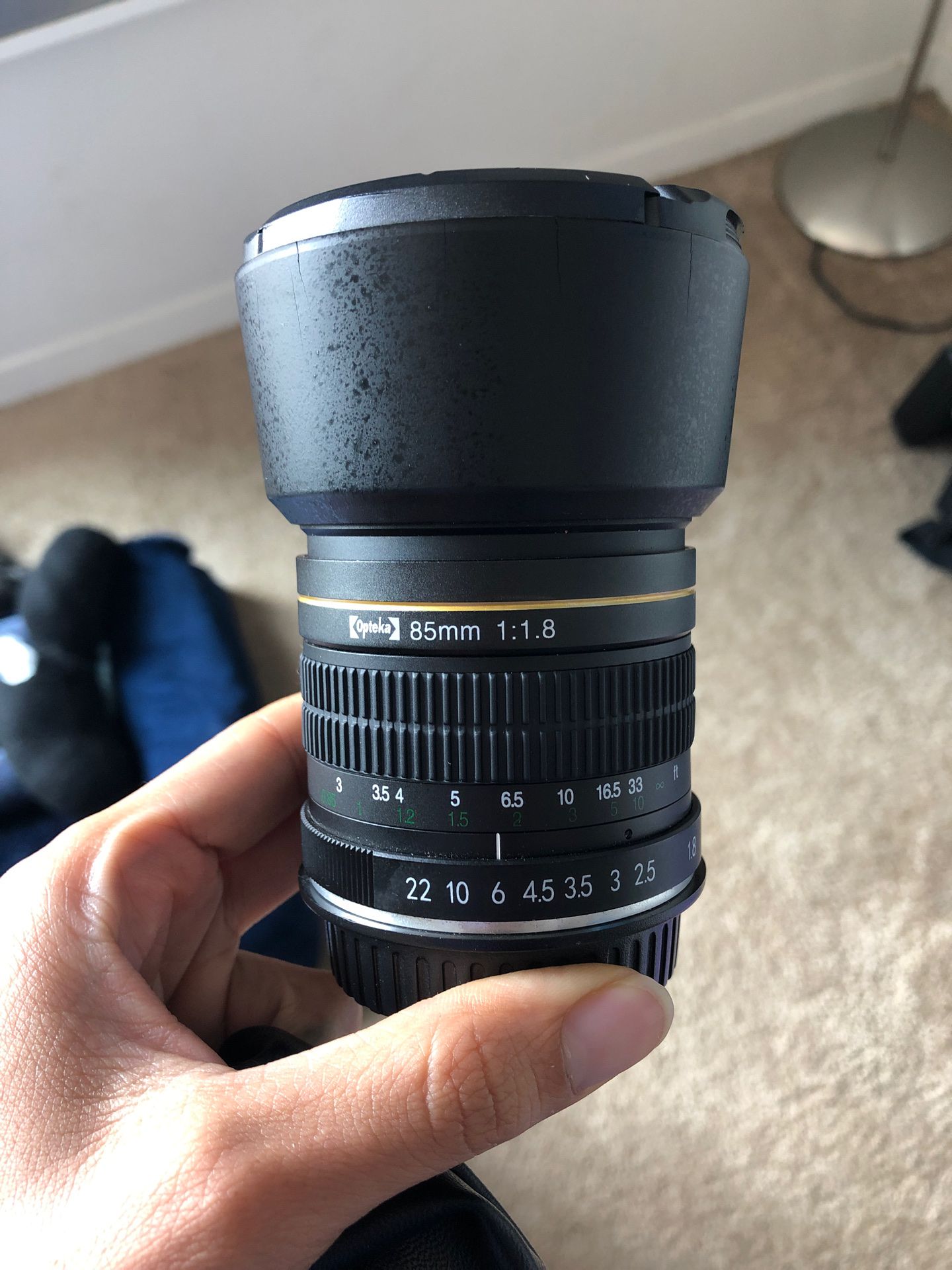 3 Canon & Optek Lenses - $150