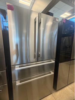 Bosch French door fridge with flex drawer